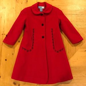 Red Winter Coat
